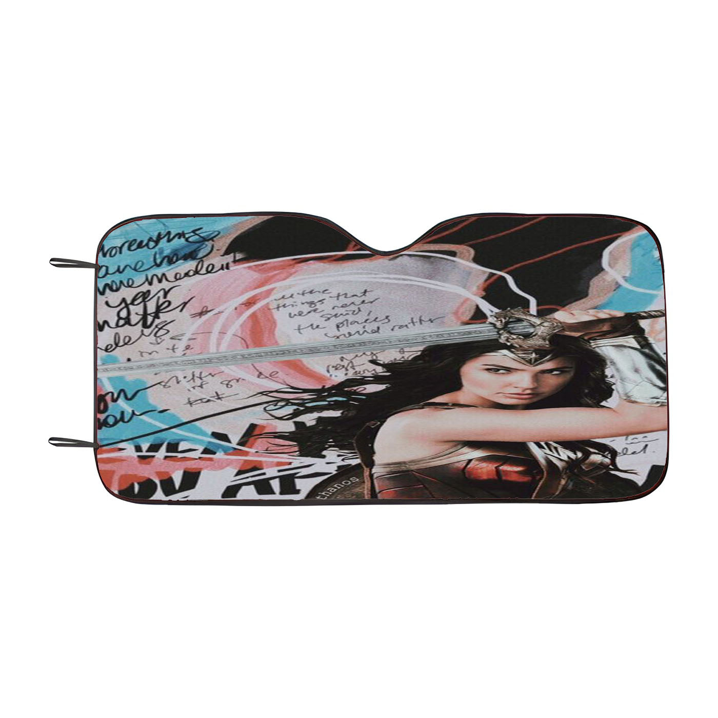 Galgadot Wonder Woman Hero Urban Style Car Windshield Sunshade