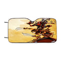 Gambit Wolverine And Deadpool Car Windshield Sunshade