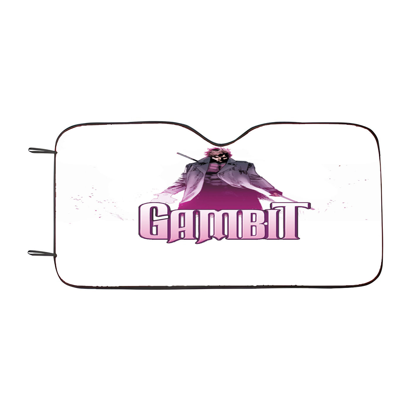 Gambit X Men Mutan Superhero Car Windshield Sunshade