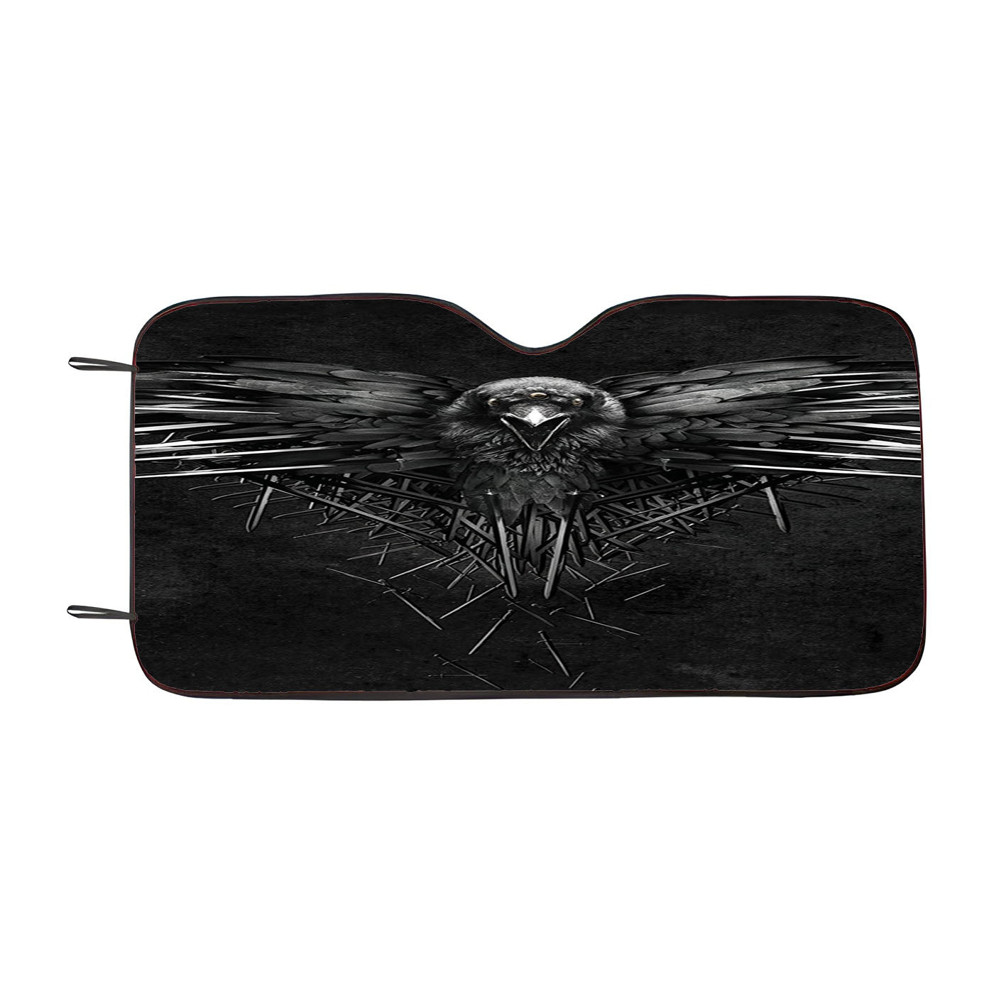 Game Of Throne Black Crows Car Windshield Sunshade