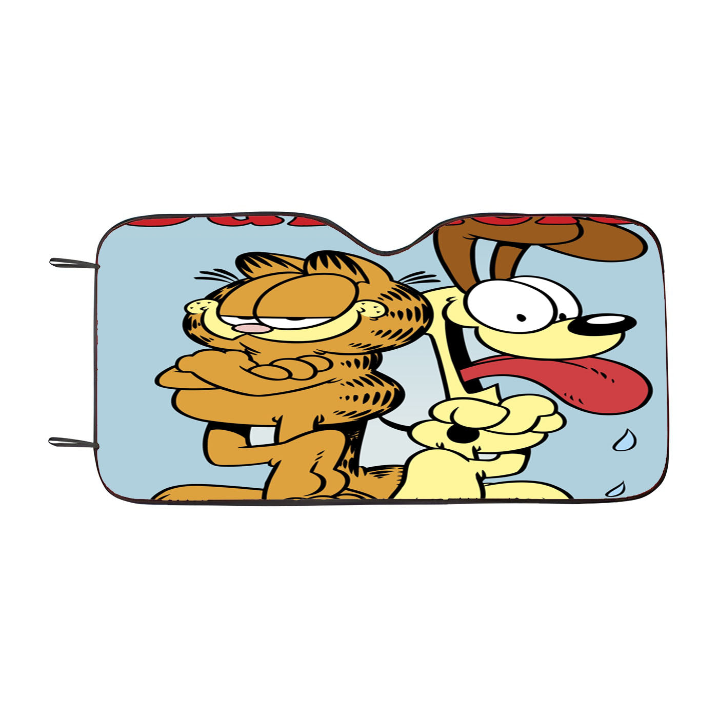 Garfield And Dog Car Windshield Sunshade