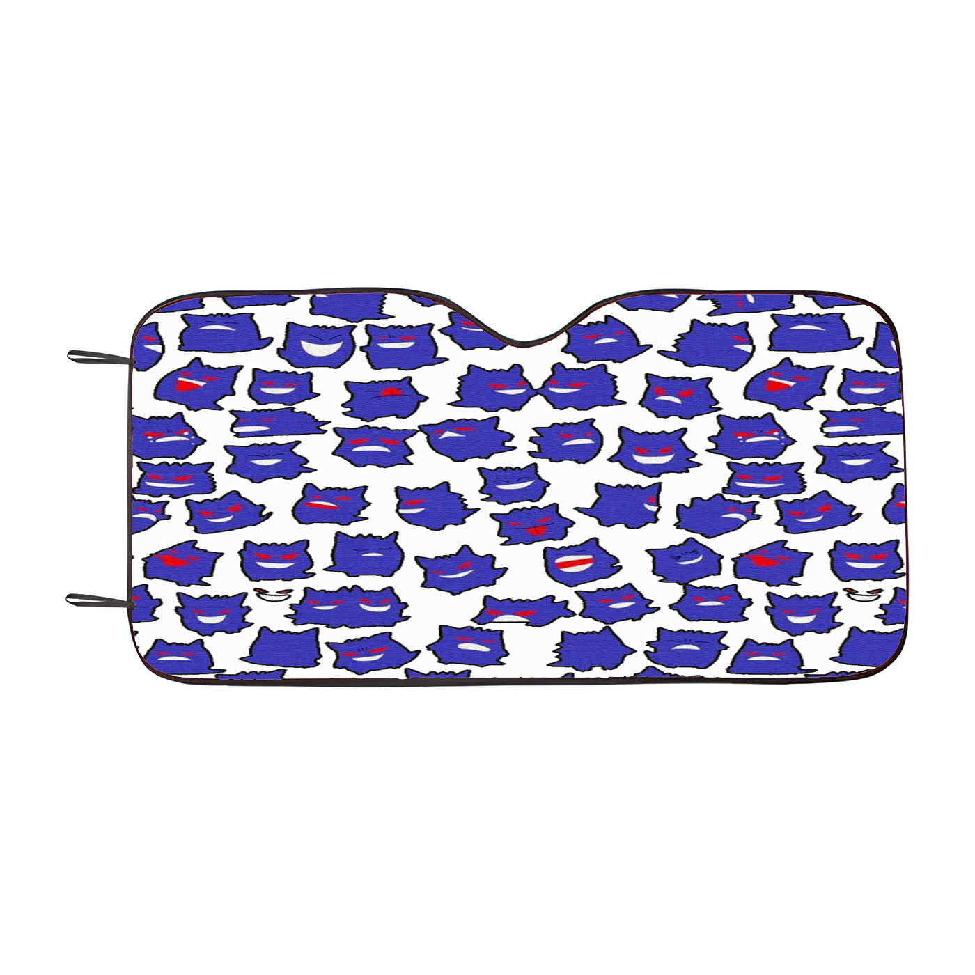 Gengar Pattern Ghost Pokemon Car Windshield Sunshade