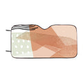 Geometric Abstract Car Windshield Sunshade