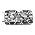 Geometric Aztec Eye Tribal Car Windshield Sunshade