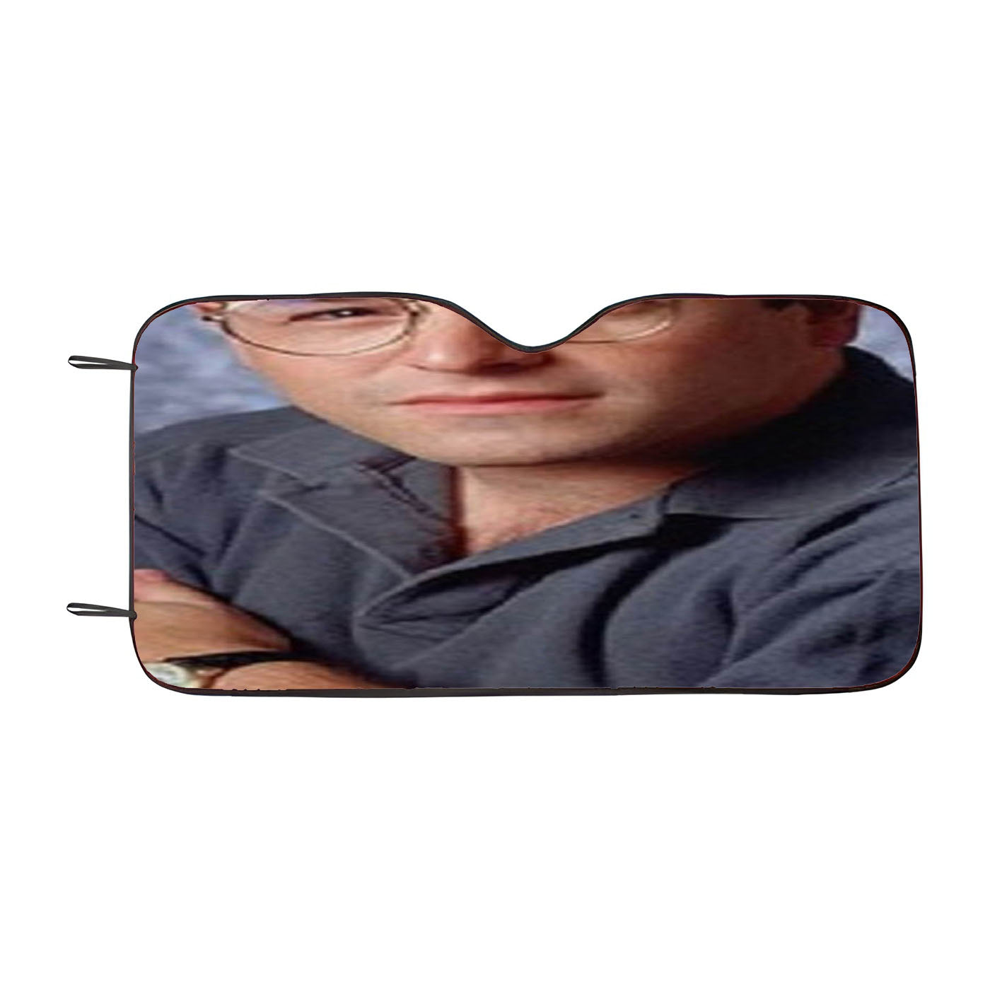 George Costanza Portrait Car Windshield Sunshade