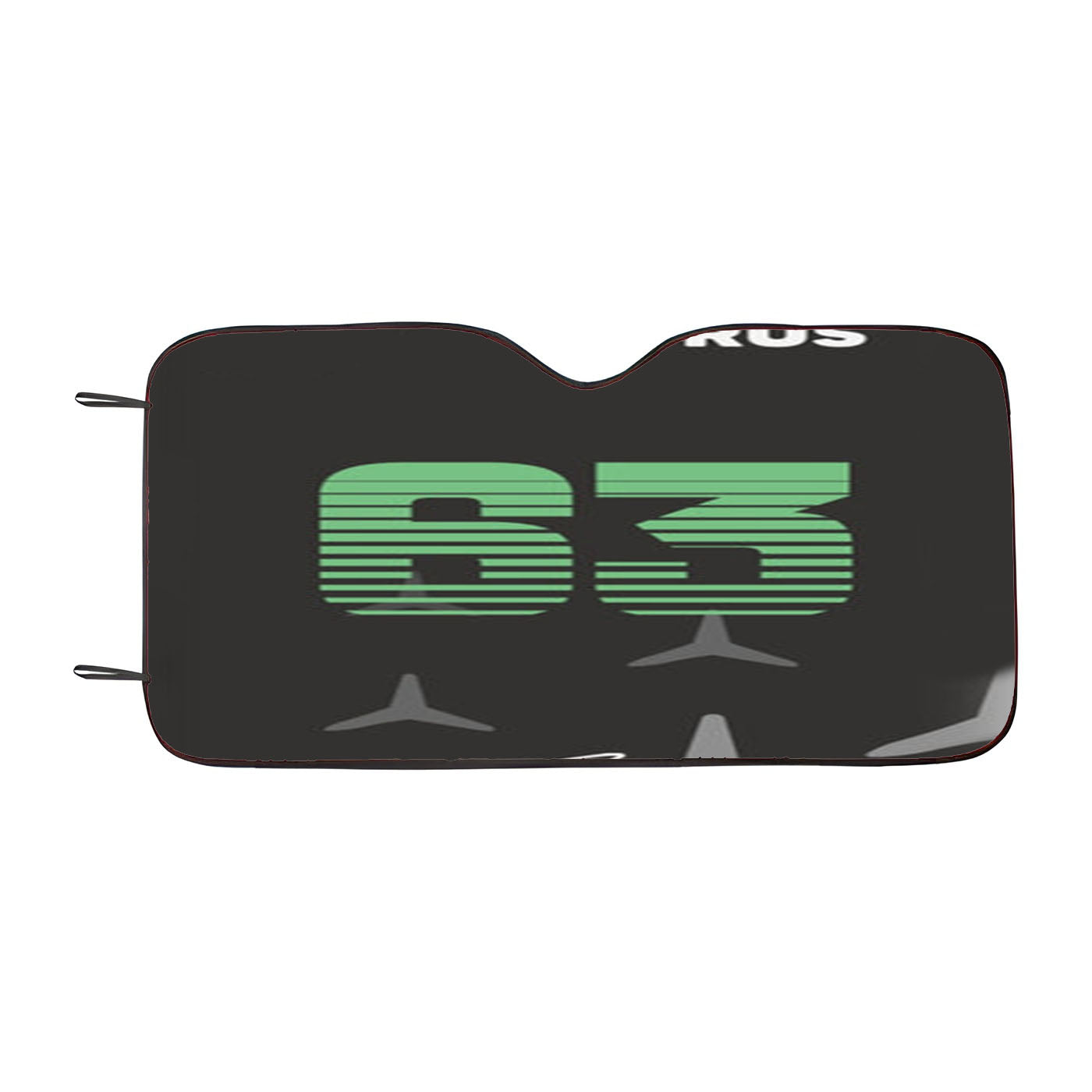 George Russel - F1 Car Windshield Sunshade