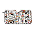 Ghibli Pattern Car Windshield Sunshade
