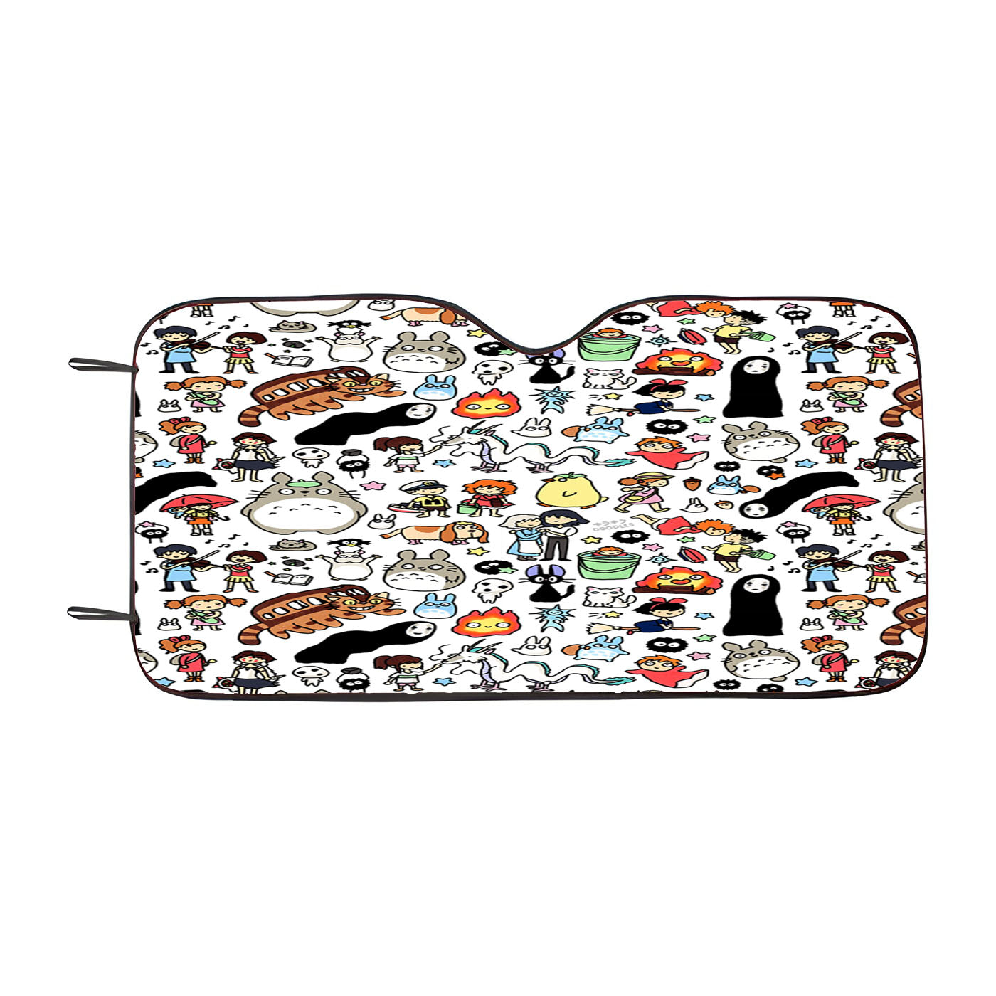 Ghibli Pattern Car Windshield Sunshade