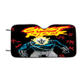 Ghot Rider Pattern Car Windshield Sunshade