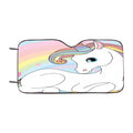 Girly Unicorn Car Windshield Sunshade