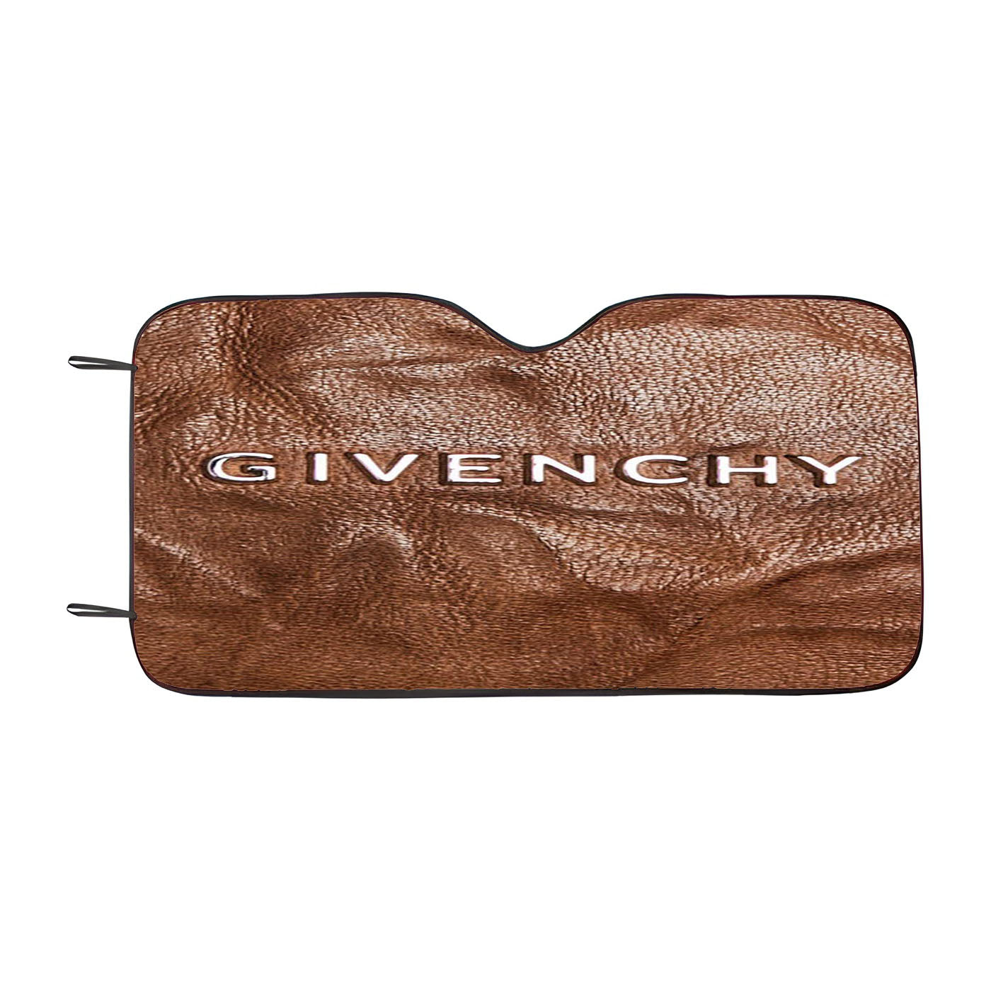Givenchy Bag Brown Leather Texture Car Windshield Sunshade