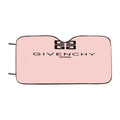 Givenchy Paris Logo Pink Car Windshield Sunshade