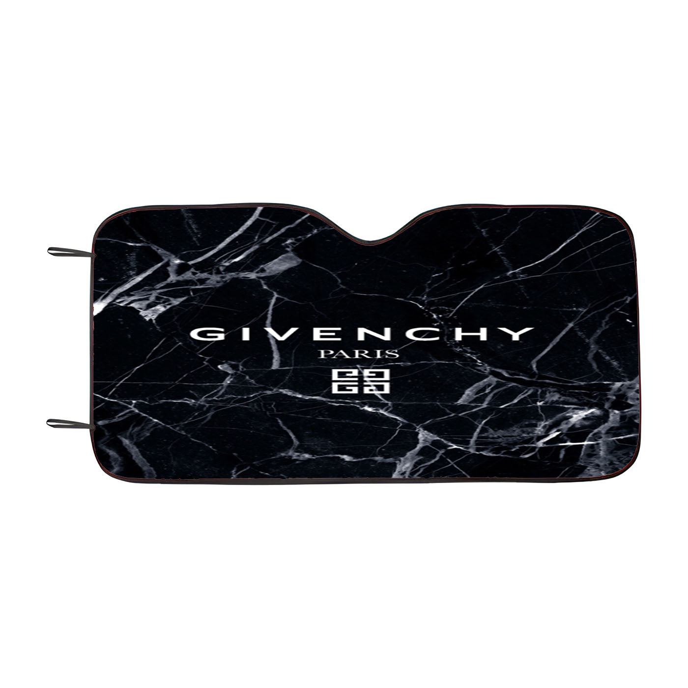 Givenchy Paris Marble Car Windshield Sunshade