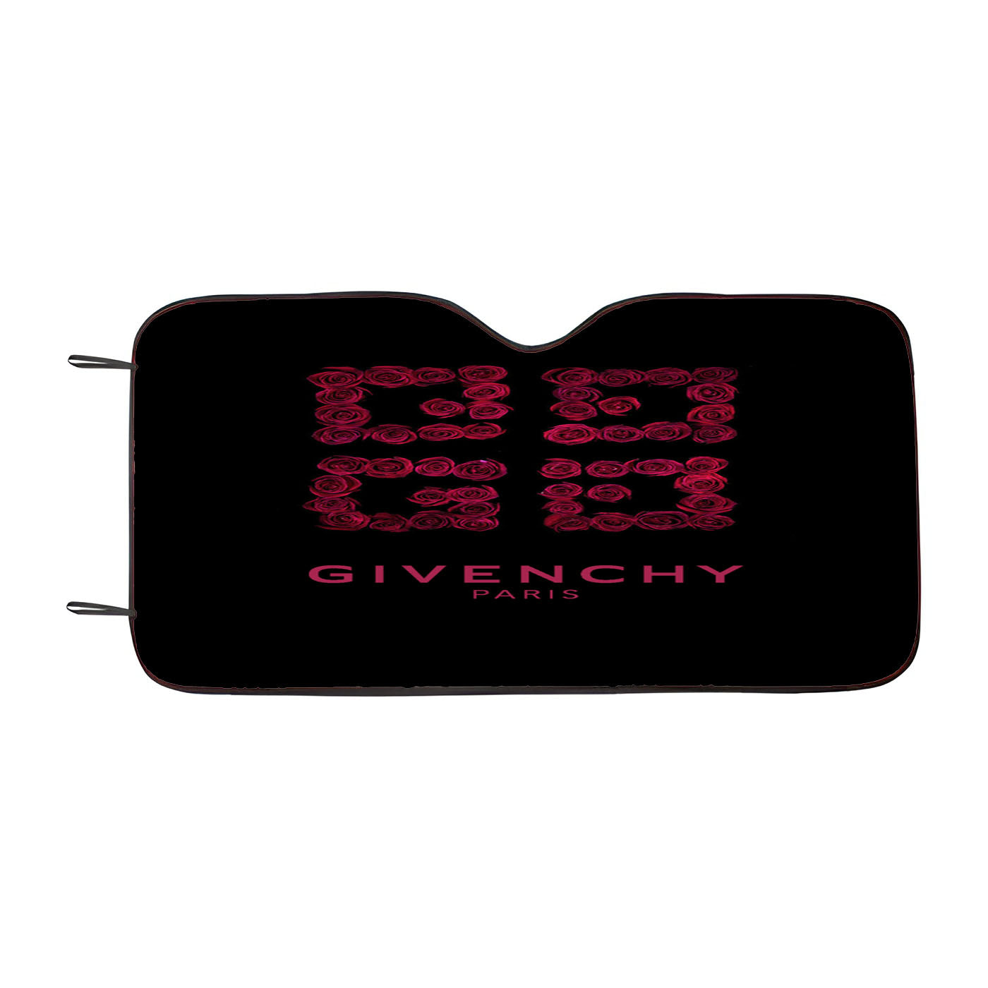 Givenchy Paris Rose Car Windshield Sunshade