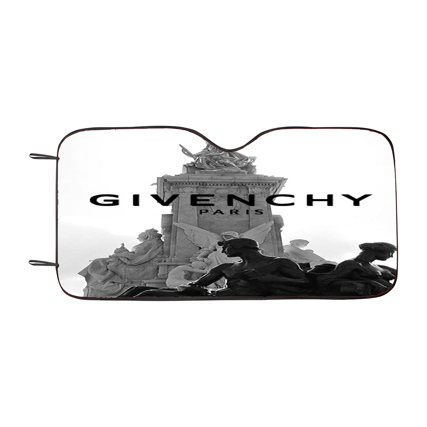 Givenchy Paris Statue Wallpaper Car Windshield Sunshade