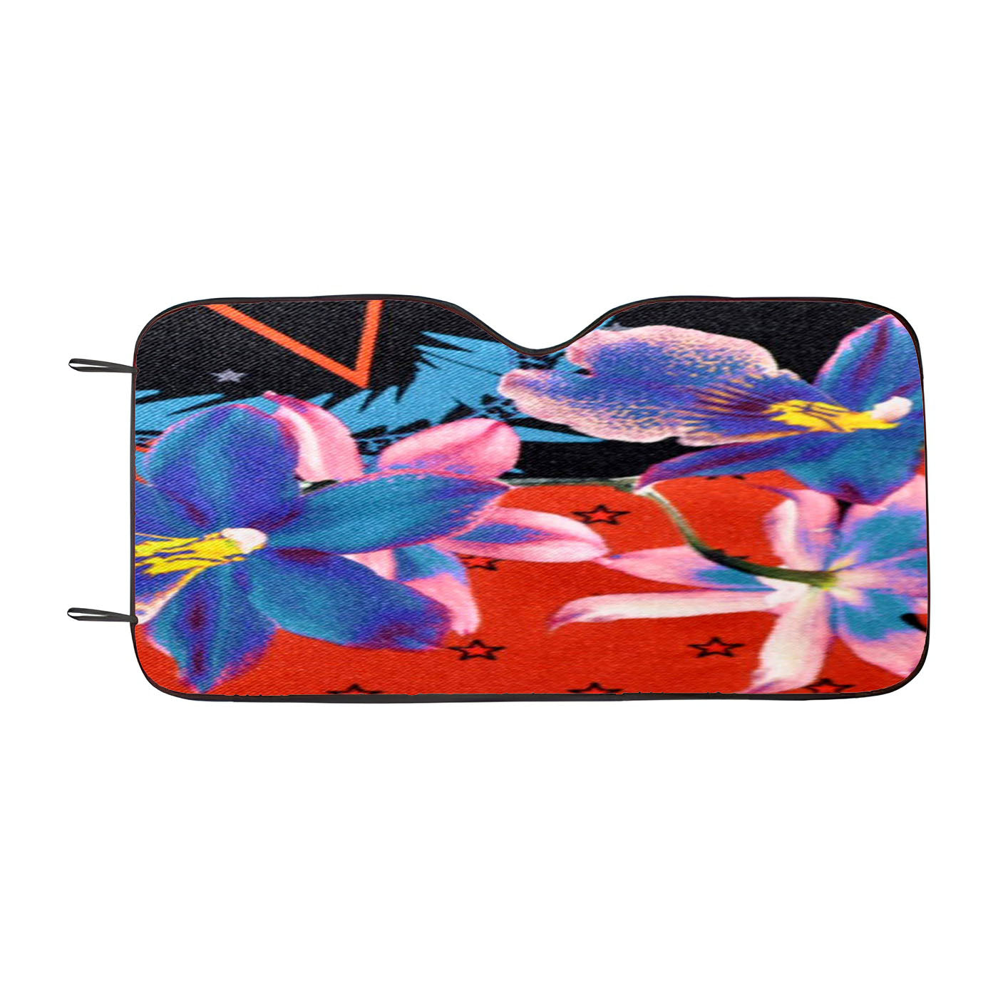 Givenchy Scarf Red Star Car Windshield Sunshade