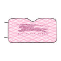 Glitter Burberry Established 1856 Car Windshield Sunshade
