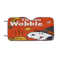 Gobble Till You Wobble Peanuts Car Windshield Sunshade