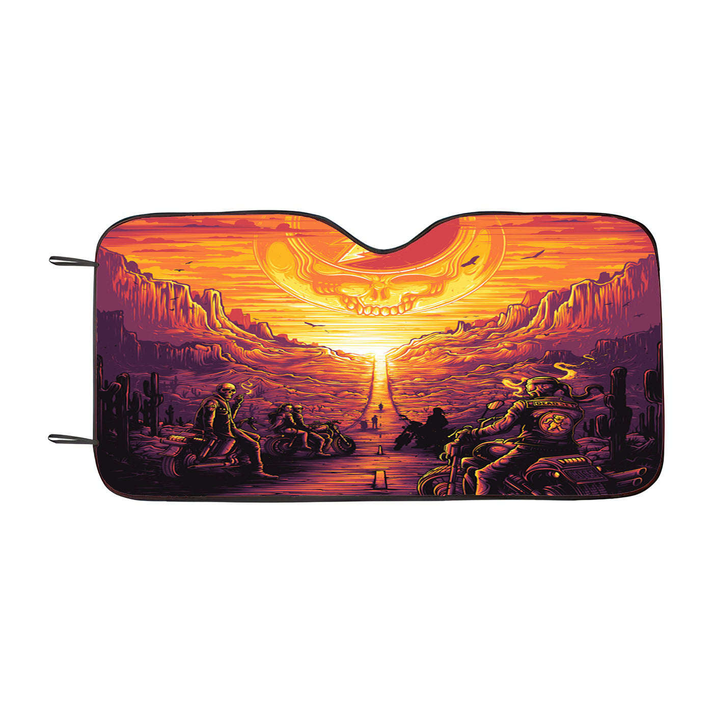Grateful Dead Dan Mumford Car Windshield Sunshade