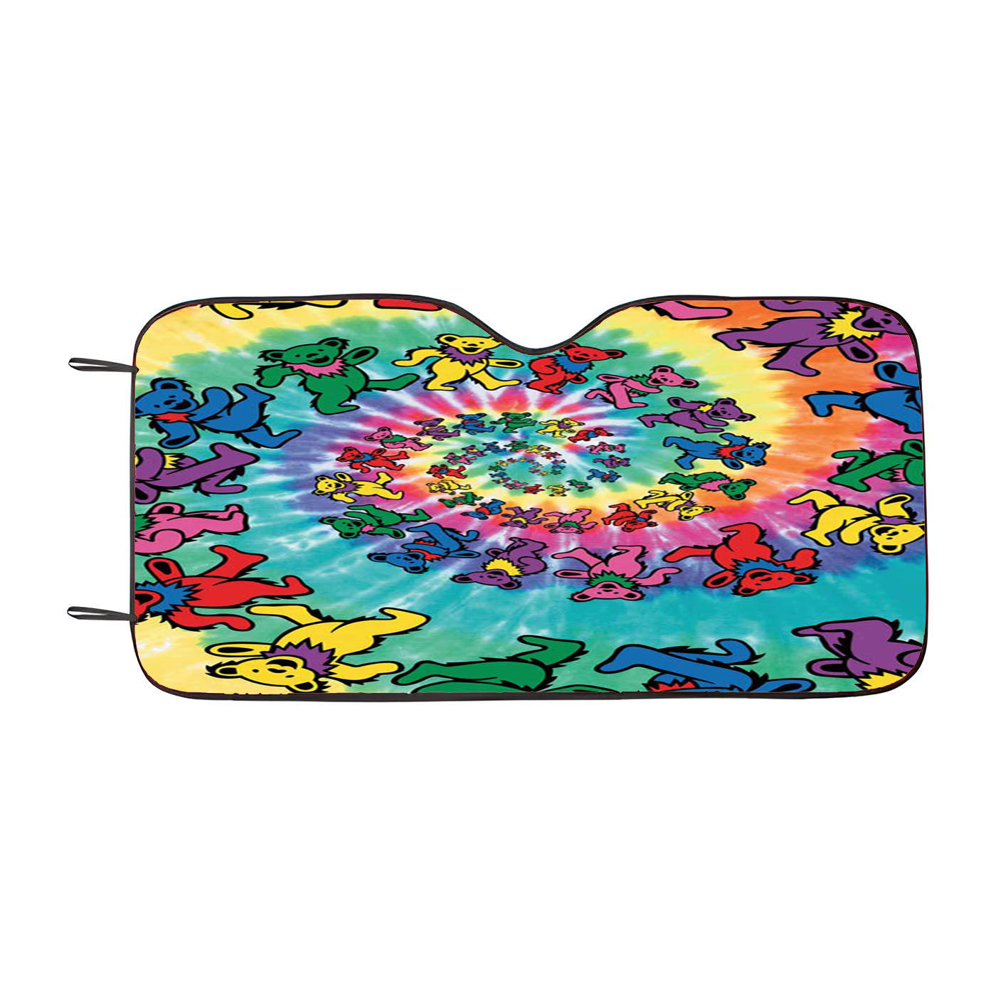 Grateful Dead Tapestry Tie Dye Car Windshield Sunshade