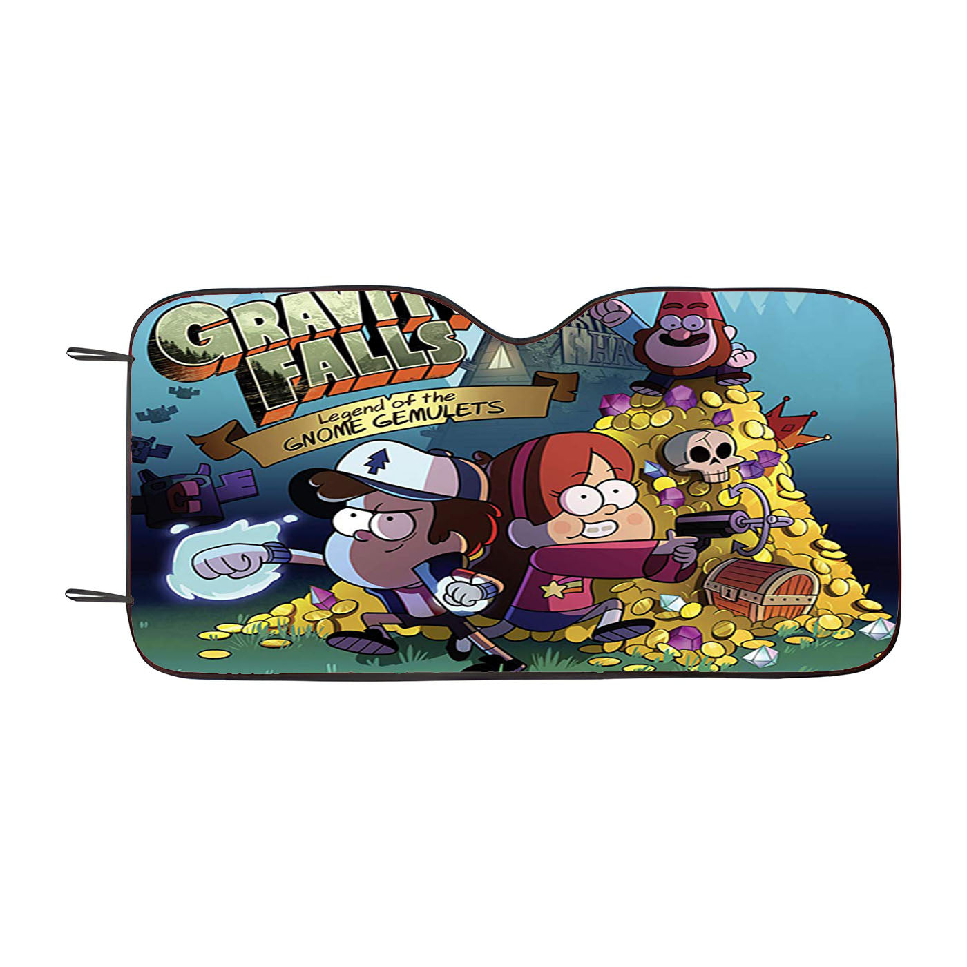 Gravity Falls - Legend Of The Gnome Car Windshield Sunshade