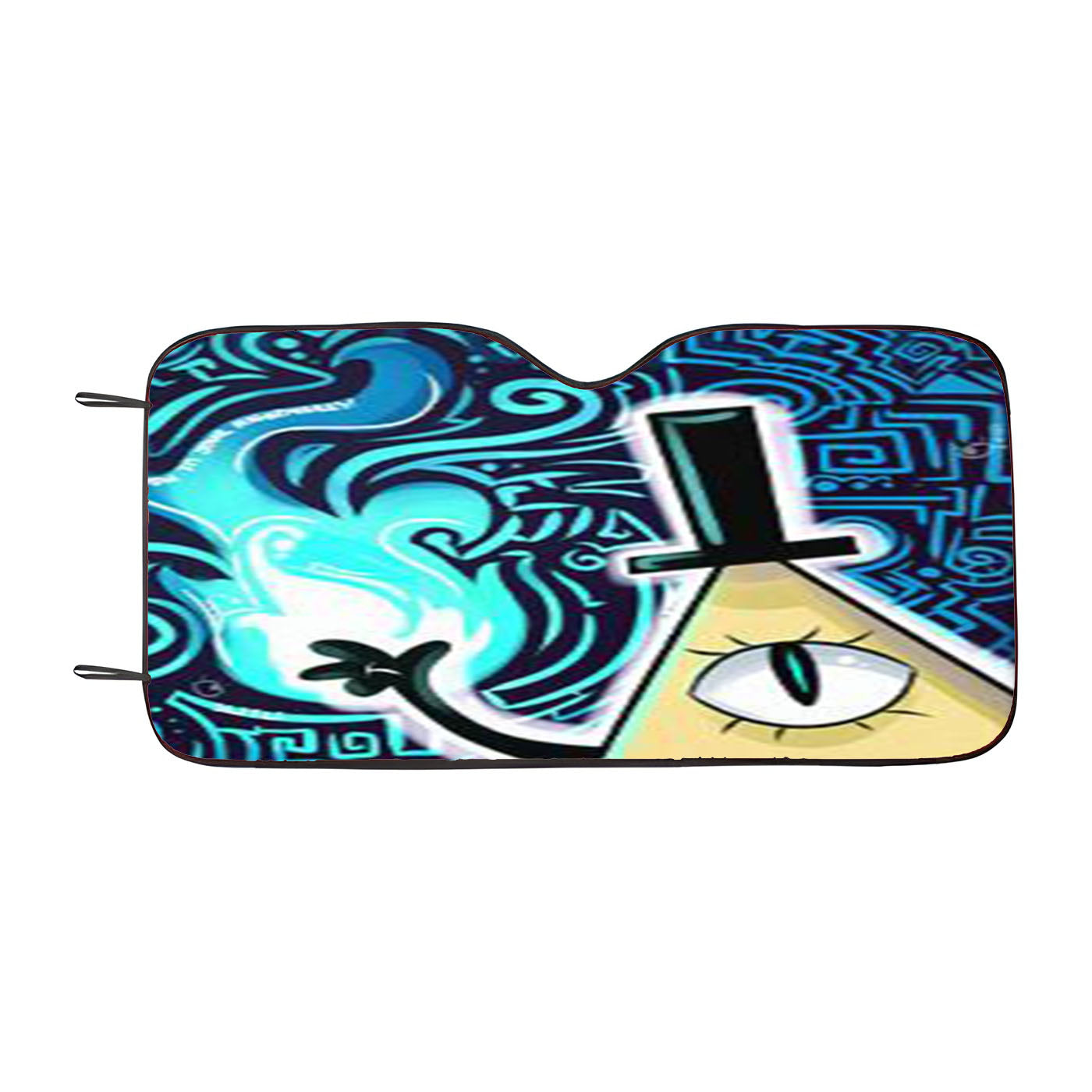 Gravity Falls Bill Cipher Car Windshield Sunshade