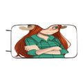 Gravity Falls Girl Hat Car Windshield Sunshade
