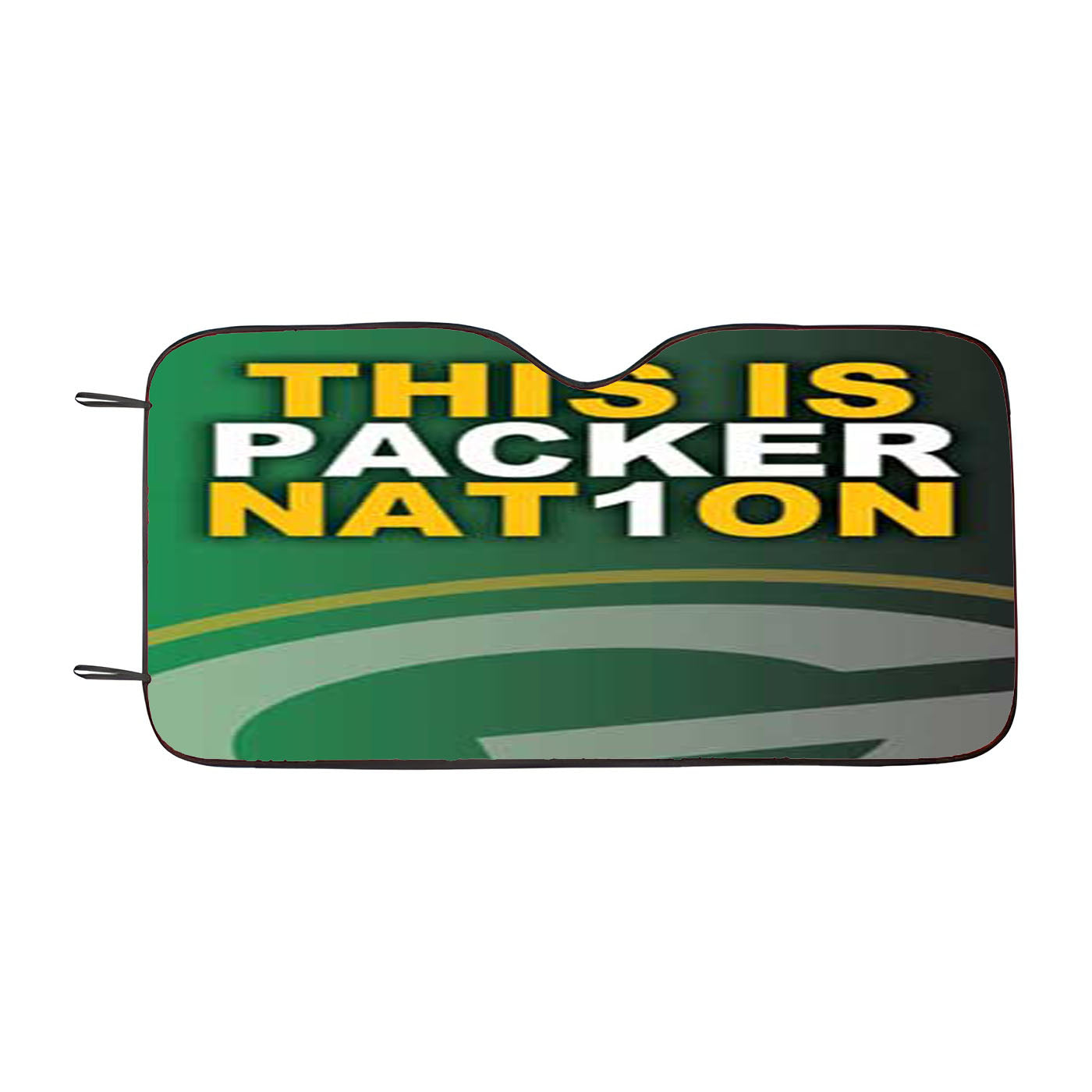 Green Bay Packers Nat1On Car Windshield Sunshade