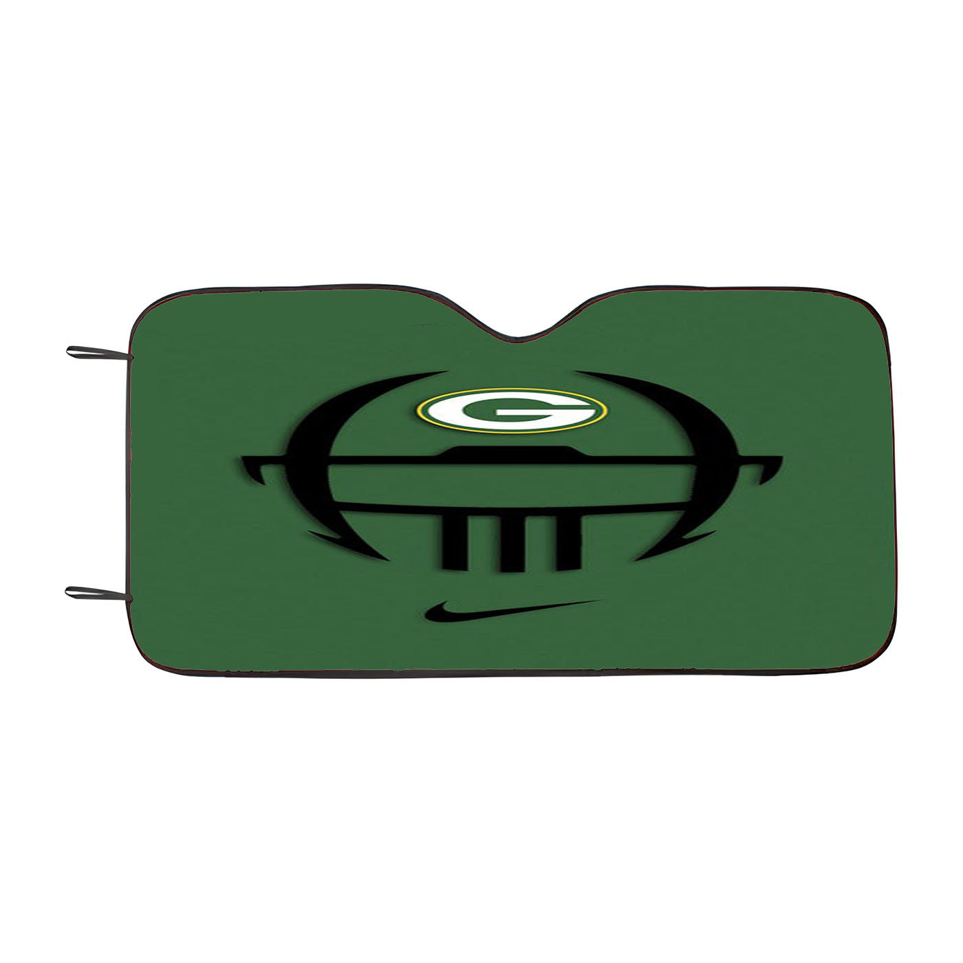 Green Bay Packers Symbol Car Windshield Sunshade