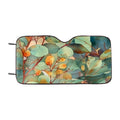 Green Leave Plant Car Windshield Sunshade
