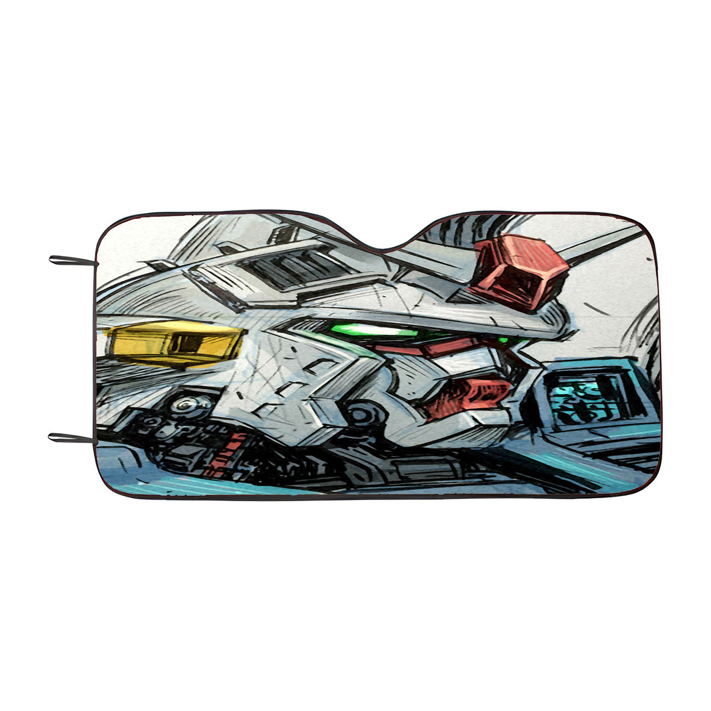Gundam Gp020 Art Car Windshield Sunshade