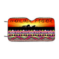 Hakuna Matata Aztec Pattern Car Windshield Sunshade