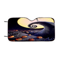 Halloween Full Moon Halloween Car Windshield Sunshade