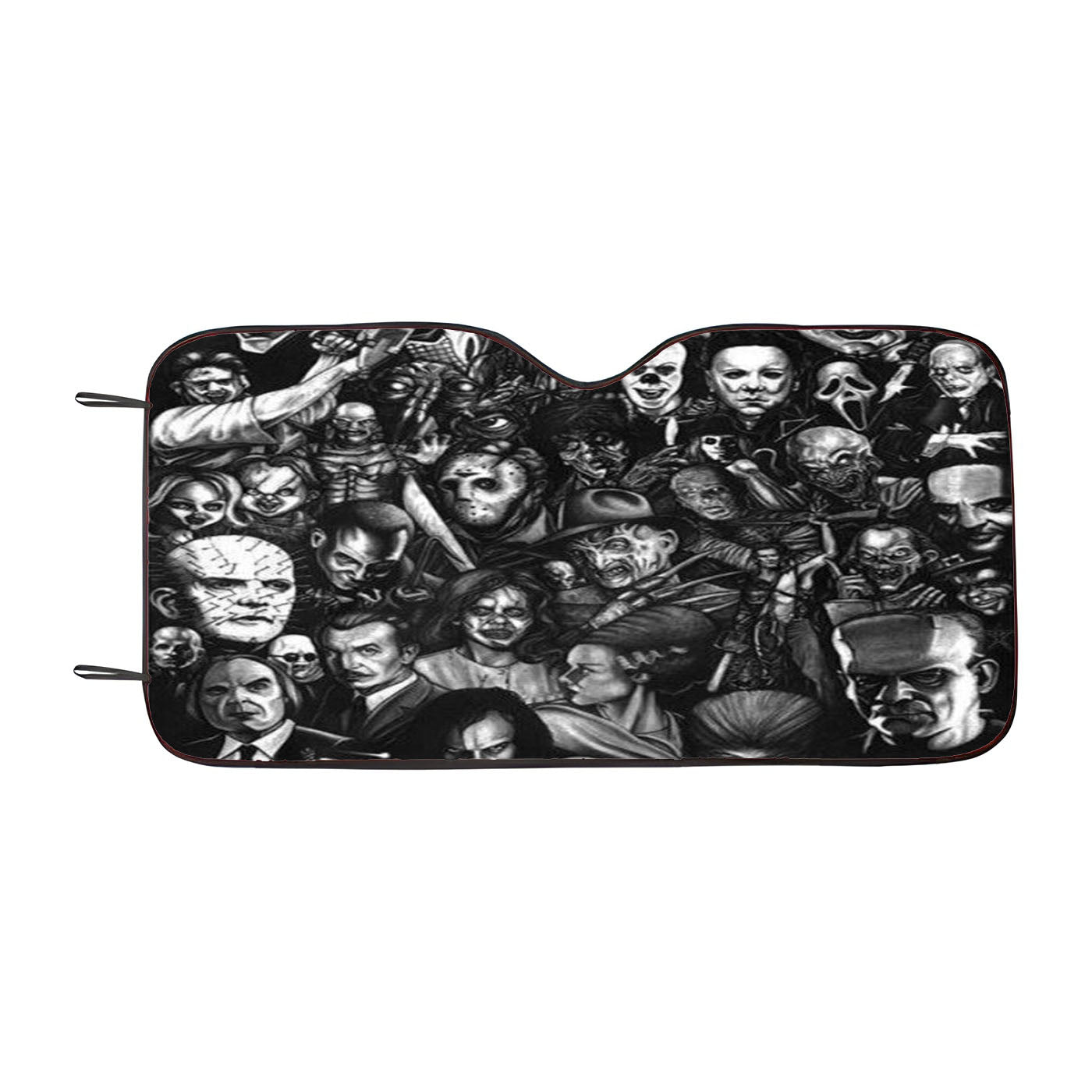 Halloween Horror Scary Movie Car Windshield Sunshade