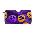 Halloween Pattern 01 Car Windshield Sunshade