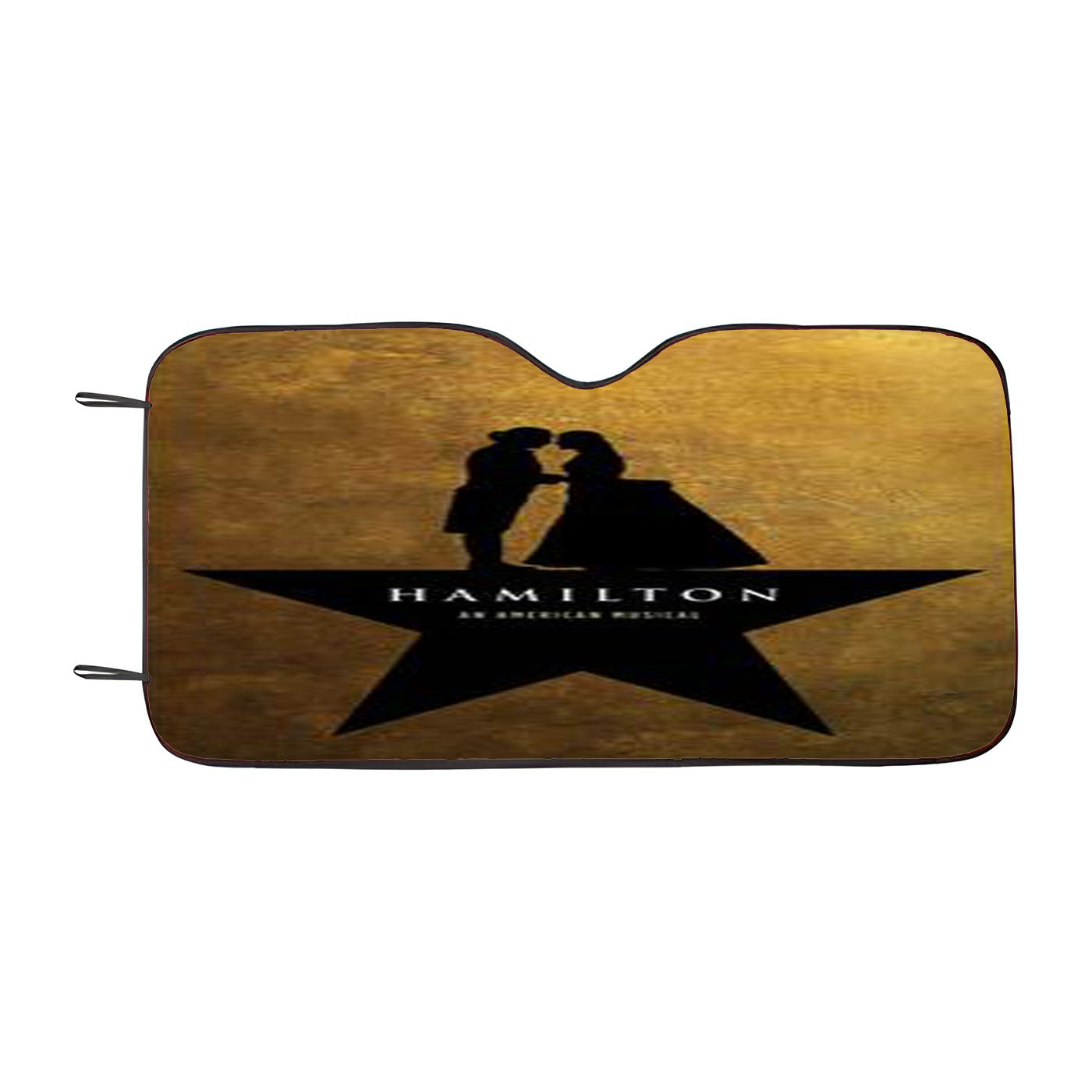 Hamilton And Eliza Kiss Musical Car Windshield Sunshade