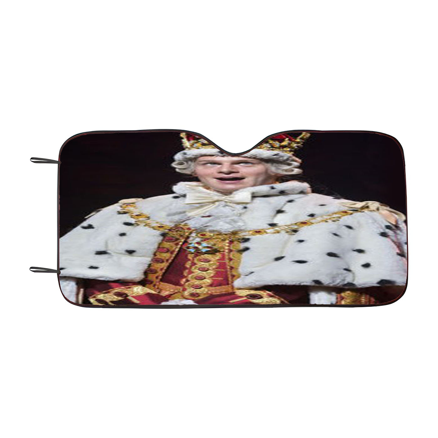 Hamilton Broadway King George Iii Car Windshield Sunshade