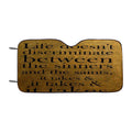 Hamilton It Takes Quotes Car Windshield Sunshade