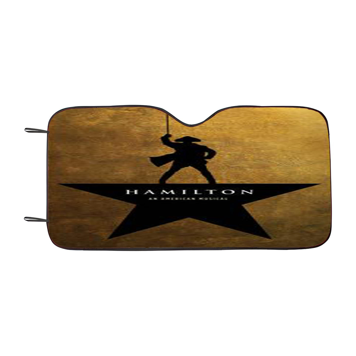 Hamilton Musical George Washington Car Windshield Sunshade
