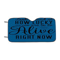 Hamilton Musical Quote Car Windshield Sunshade