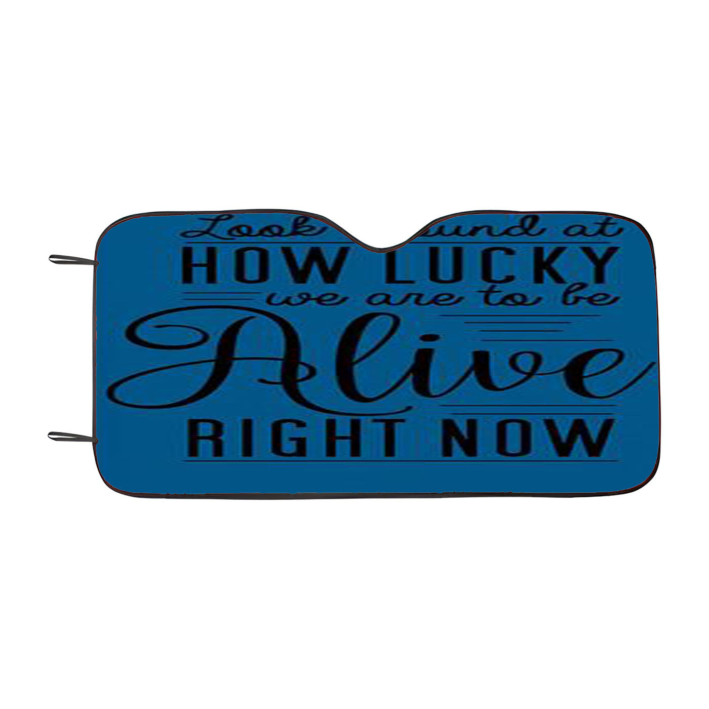 Hamilton Musical Quote Car Windshield Sunshade