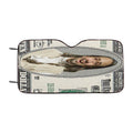 Hamilton The Ten Dollar Founding Father Car Windshield Sunshade