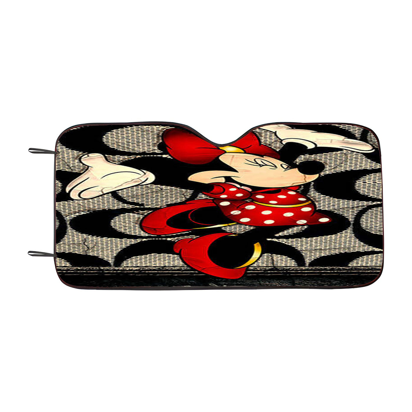 Happy Coach Minnie Mouse Happy Car Windshield Sunshade