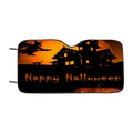 Happy Halloween Dark Car Windshield Sunshade
