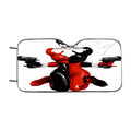 Harley Quinn Batman Villain Comic Car Windshield Sunshade
