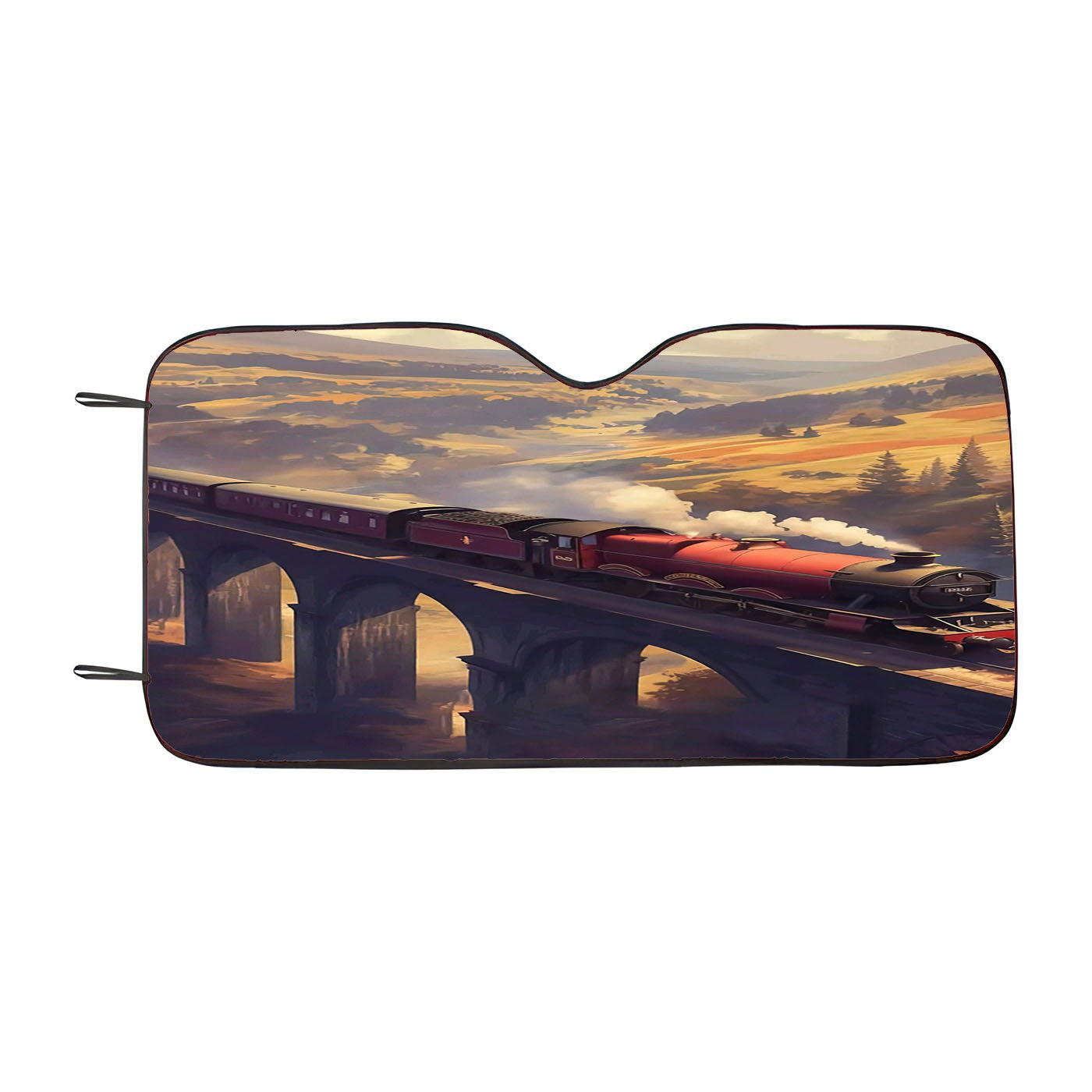 Harry Potter Classic Train Wallpaper Car Windshield Sunshade