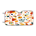 Havana Pattern Car Windshield Sunshade