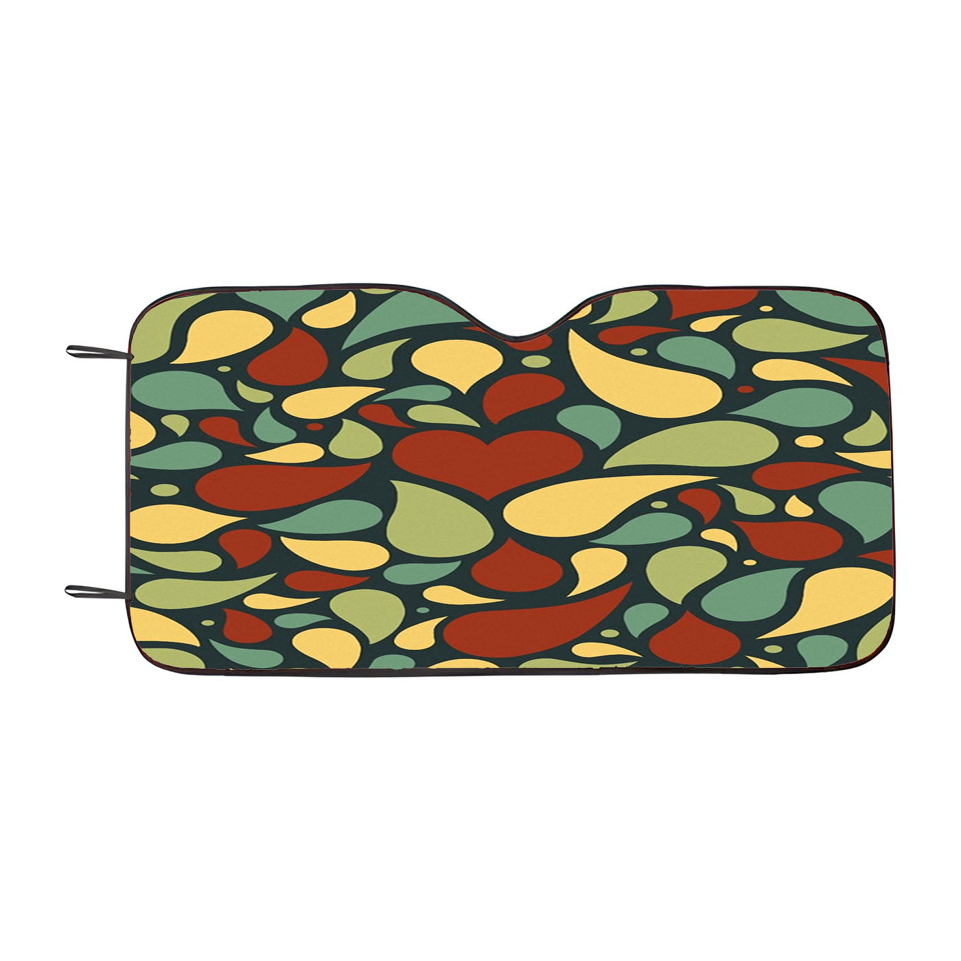 Heart Pattern Car Windshield Sunshade