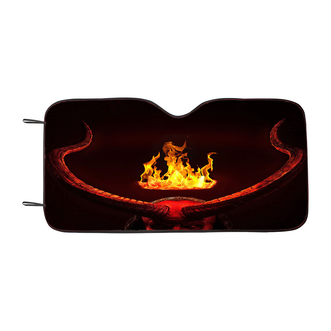 Hellboy B Car Windshield Sunshade