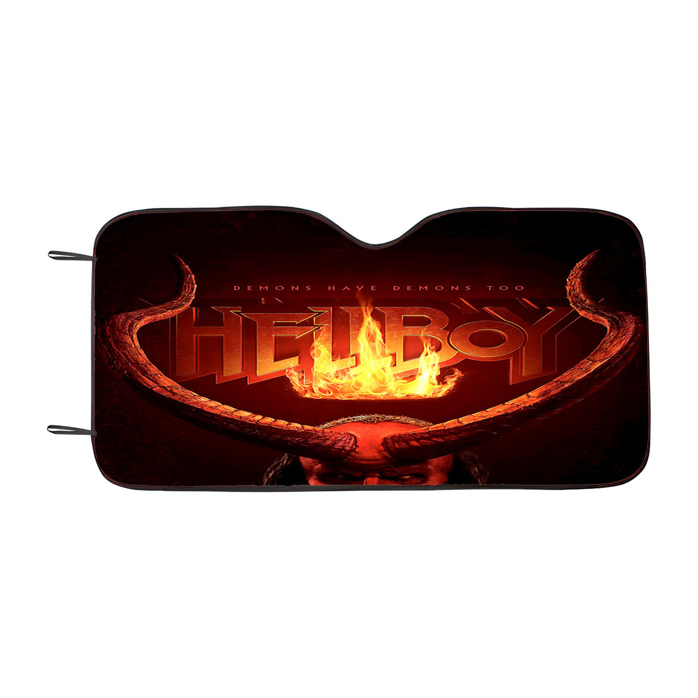 Hellboy Demons Have Demons Too Car Windshield Sunshade